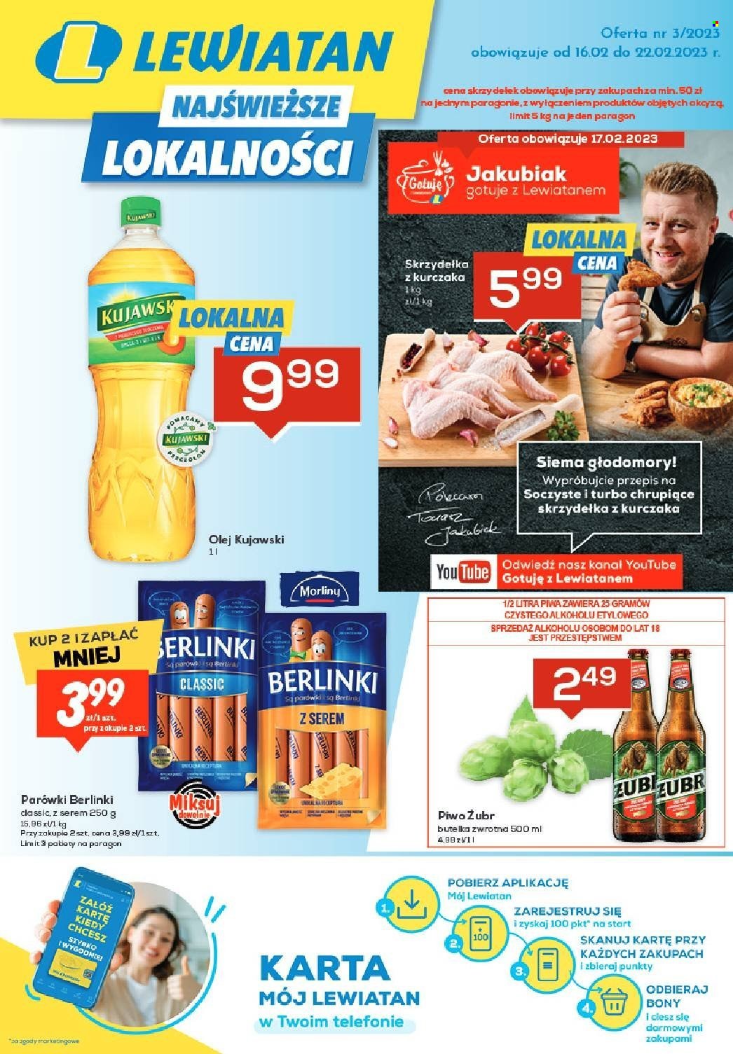 Gazetka Lewiatan - 16.02.2023 - 22.02.2023. Strona 1