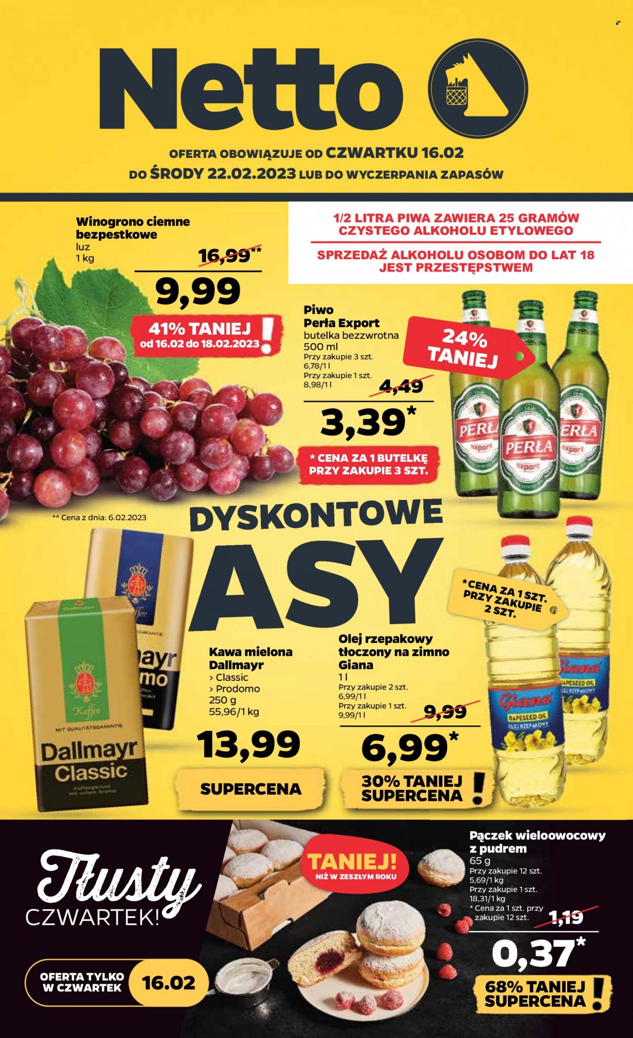 Gazetka Netto - 16.02.2023 - 22.02.2023. Strona 1