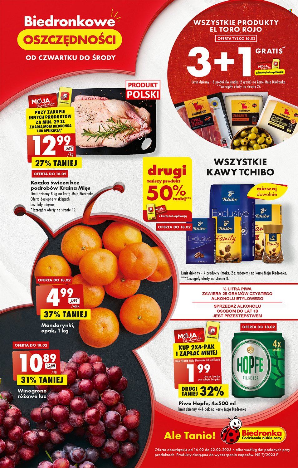 Gazetka Biedronka - 16.02.2023 - 22.02.2023. Strona 1
