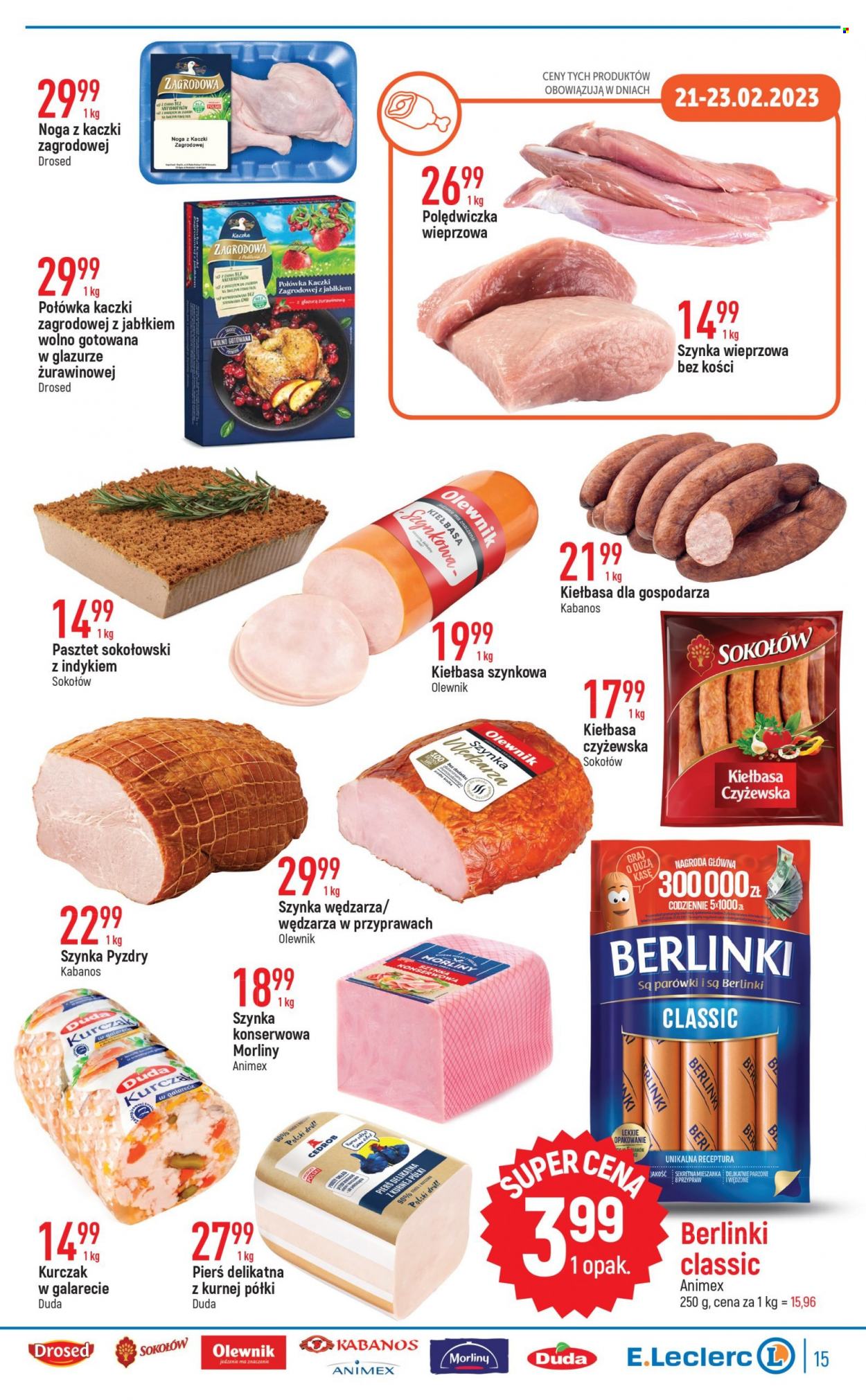 Gazetka E.Leclerc - 21.02.2023 - 4.03.2023. Strona 15