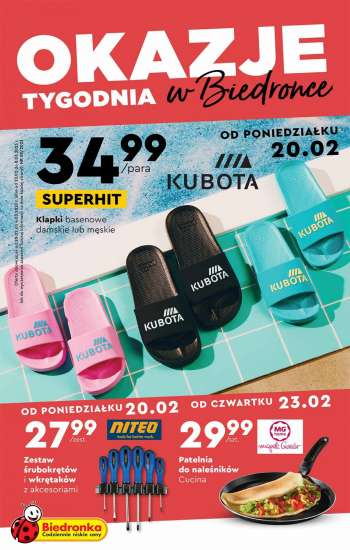 Gazetka Biedronka - 20.02.2023 - 8.03.2023.