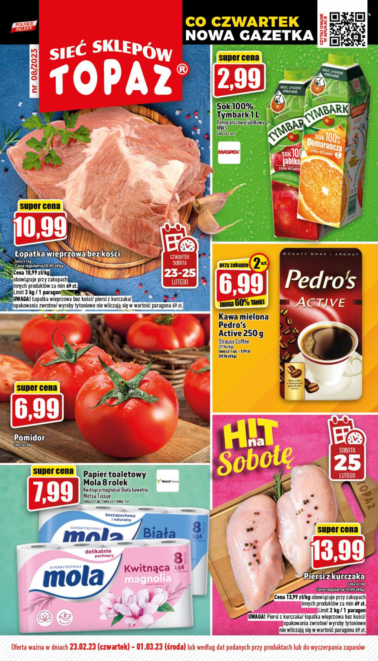 Gazetka Topaz - 23.02.2023 - 1.03.2023. Strona 1