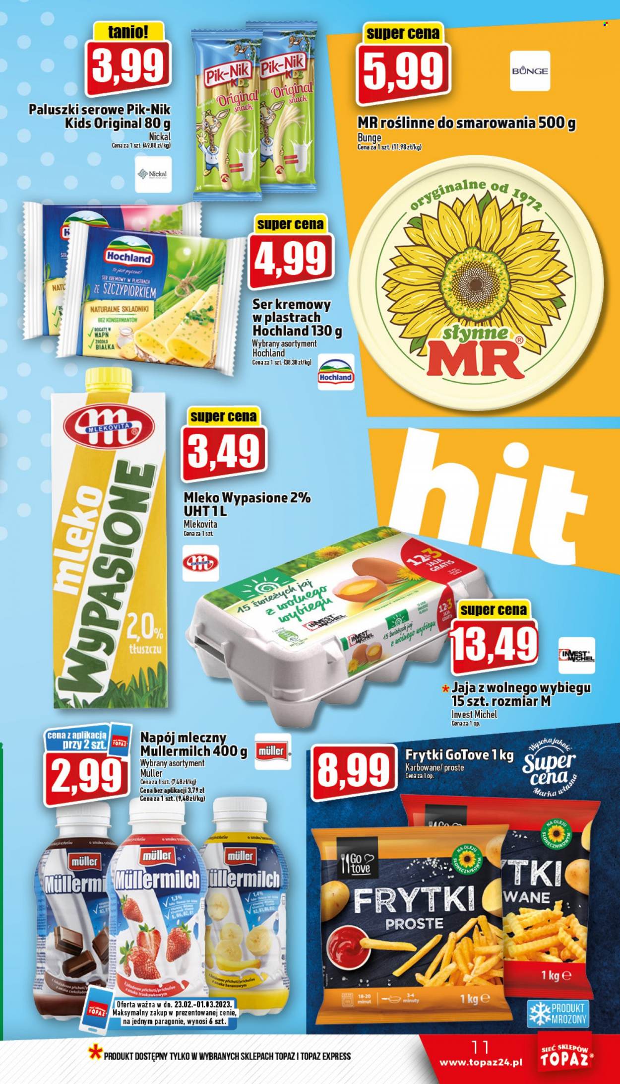 Gazetka Topaz - 23.02.2023 - 1.03.2023. Strona 11