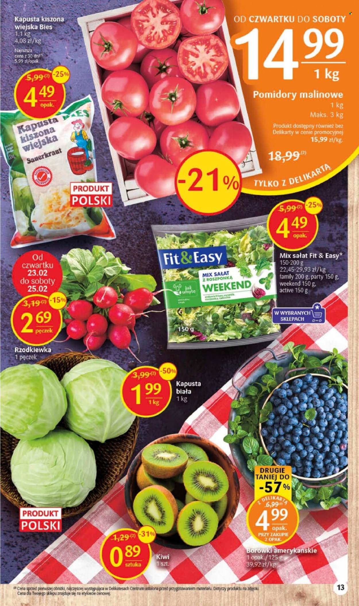 Gazetka Delikatesy Centrum - 23.02.2023 - 1.03.2023. Strona 13