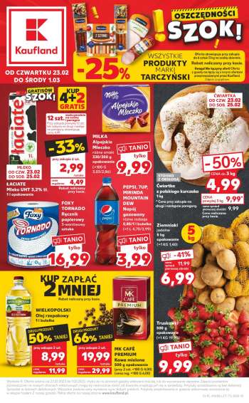 Leták Kaufland - 23.2.2023 - 1.3.2023.