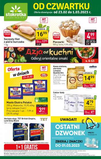 Gazetka Stokrotka Supermarket - 23.02.2023 - 1.03.2023.