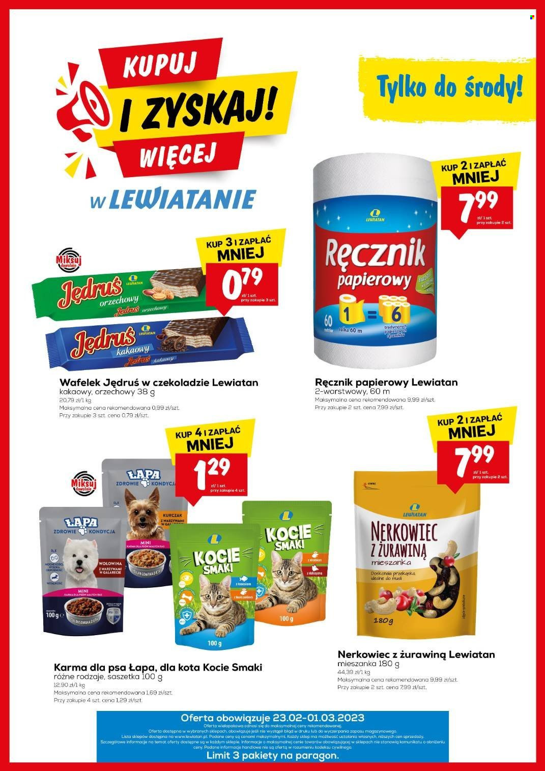 Gazetka Lewiatan - 23.02.2023 - 1.03.2023. Strona 1