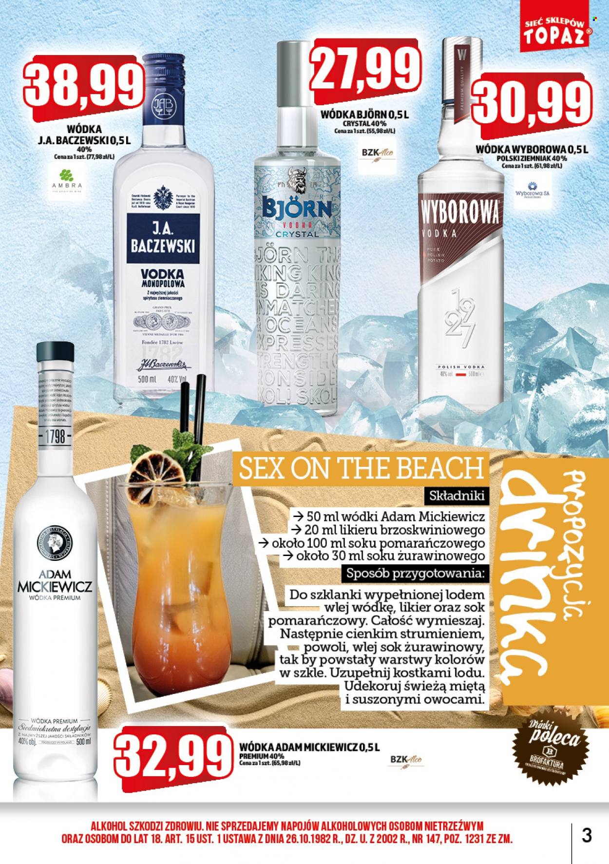 Gazetka Topaz - 1.03.2023 - 31.03.2023. Strona 3