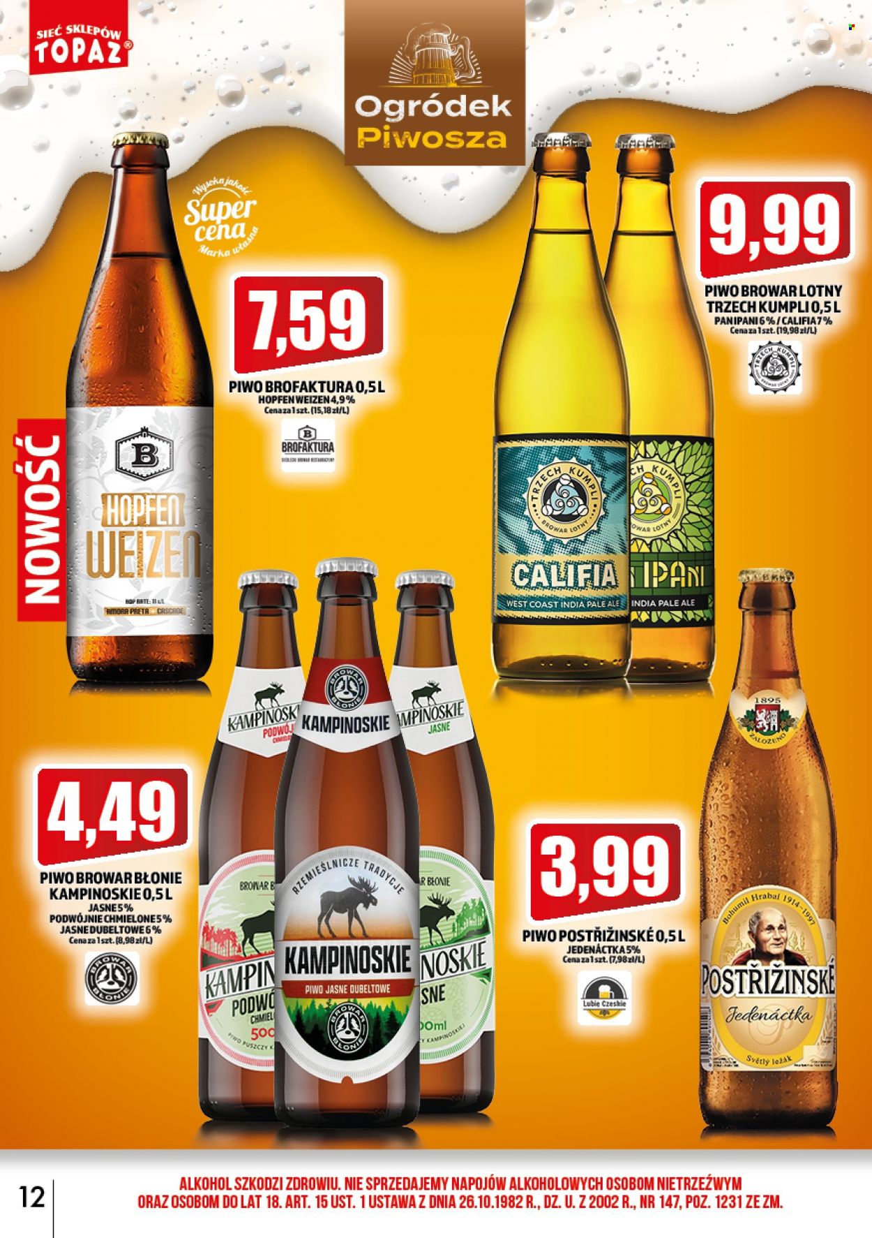 Gazetka Topaz - 1.03.2023 - 31.03.2023. Strona 12