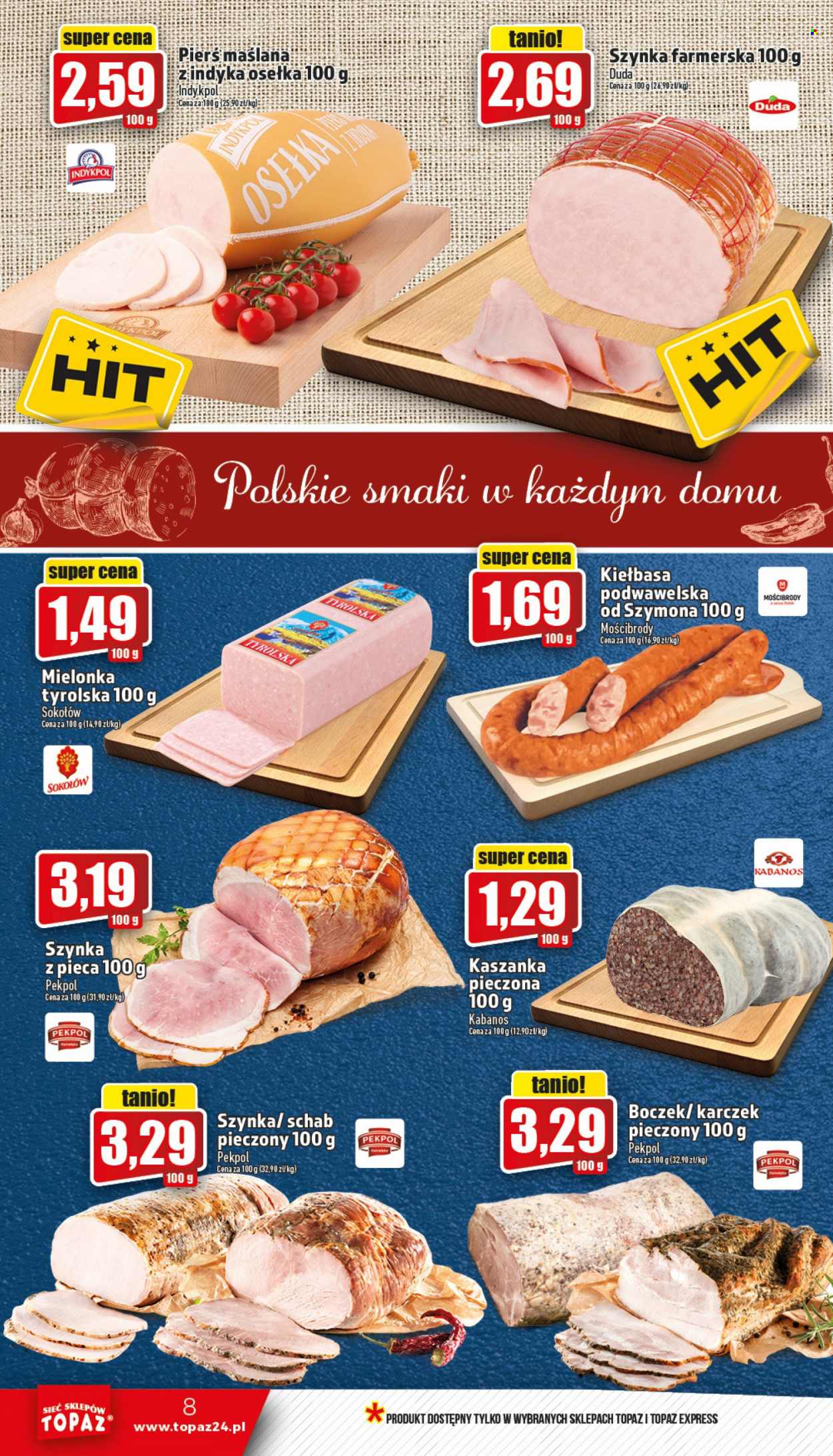 Gazetka Topaz - 2.03.2023 - 8.03.2023. Strona 8
