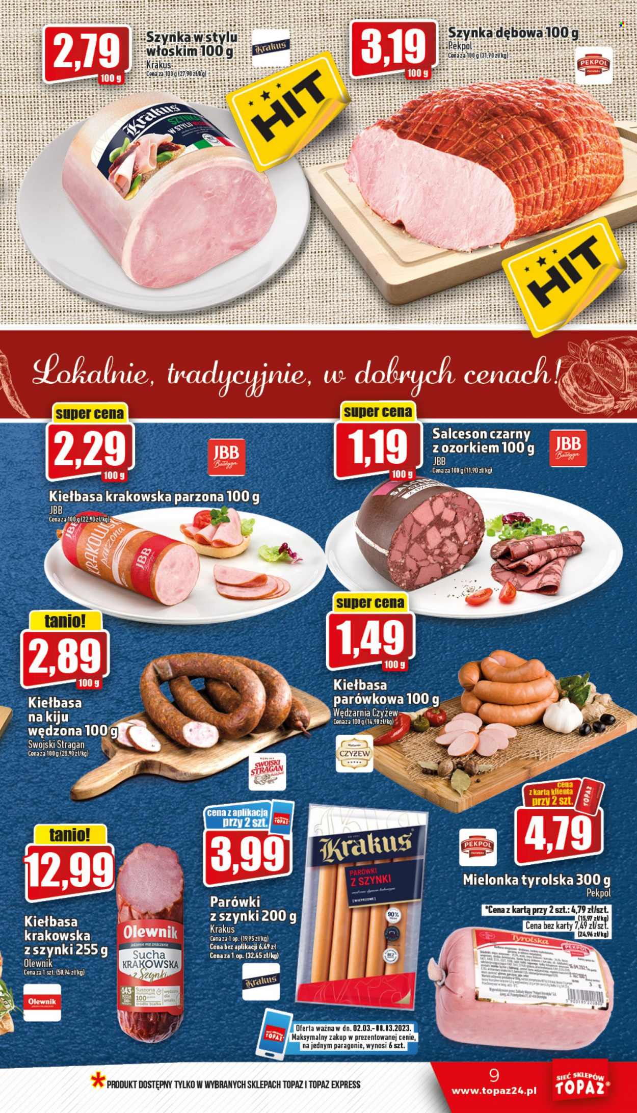 Gazetka Topaz - 2.03.2023 - 8.03.2023. Strona 9