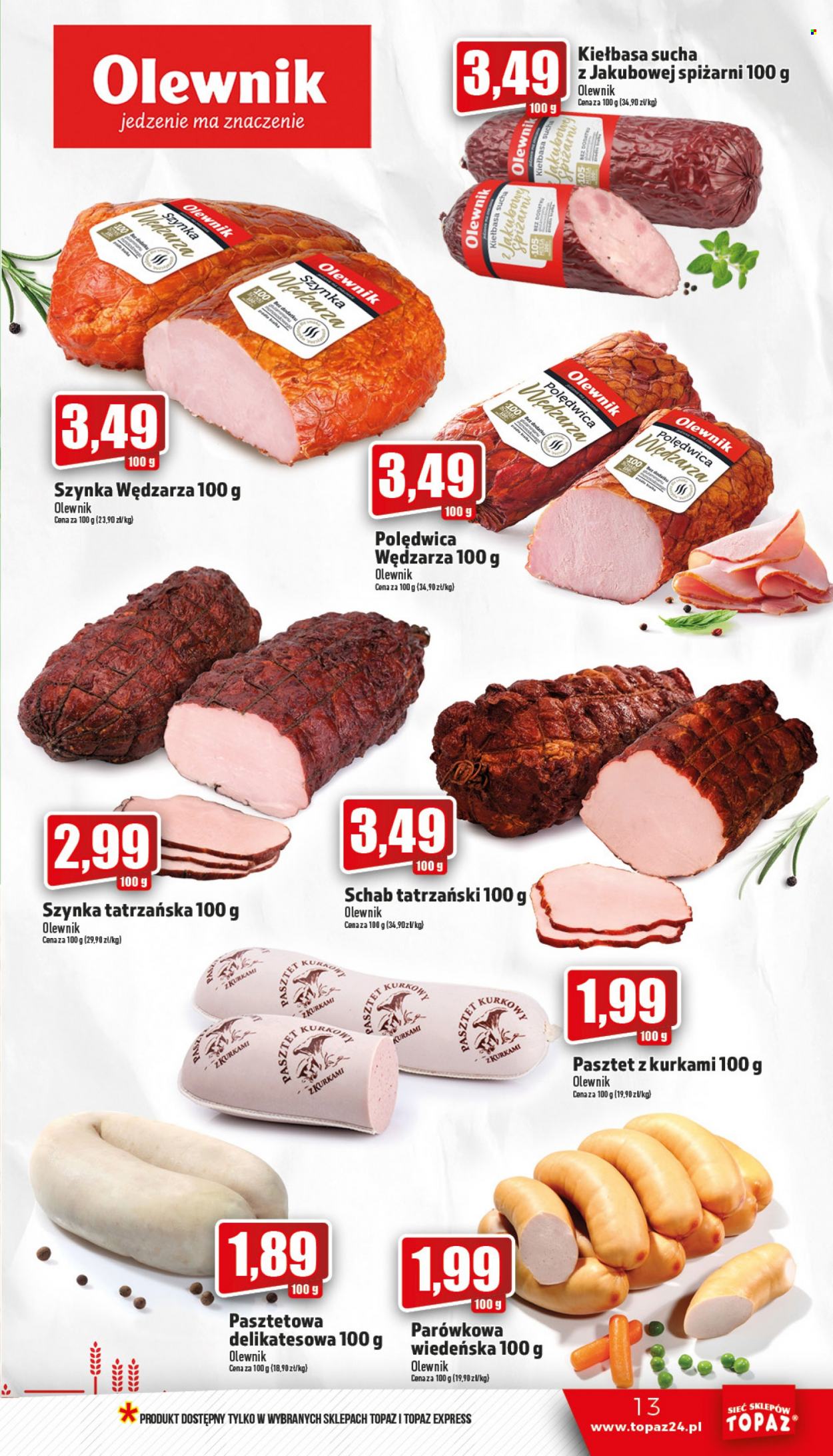 Gazetka Topaz - 2.03.2023 - 8.03.2023. Strona 13