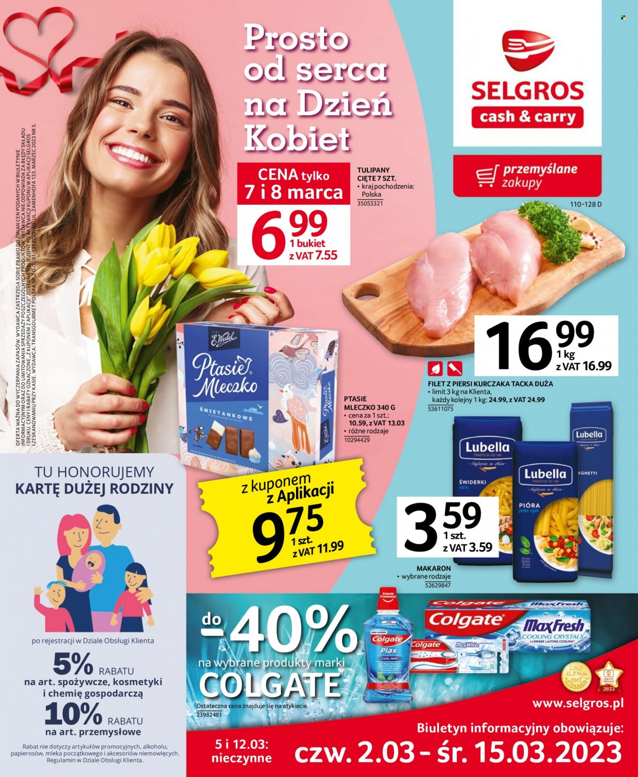 Gazetka Selgros - 2.03.2023 - 15.03.2023. Strona 1