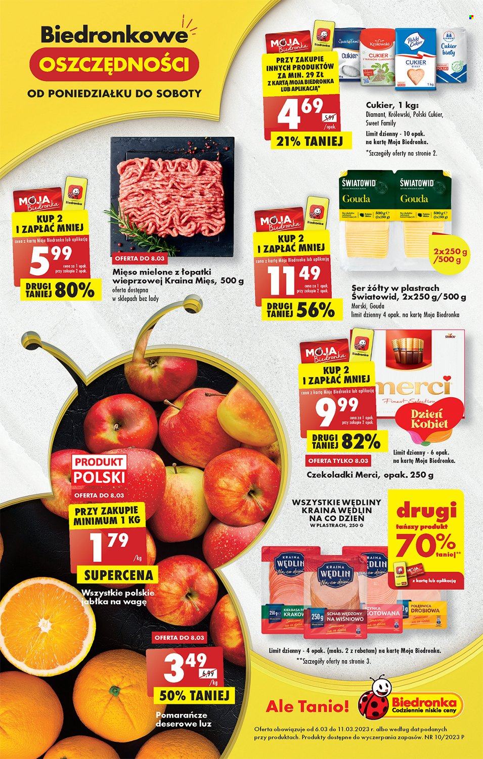 Gazetka Biedronka - 6.03.2023 - 11.03.2023. Strona 1