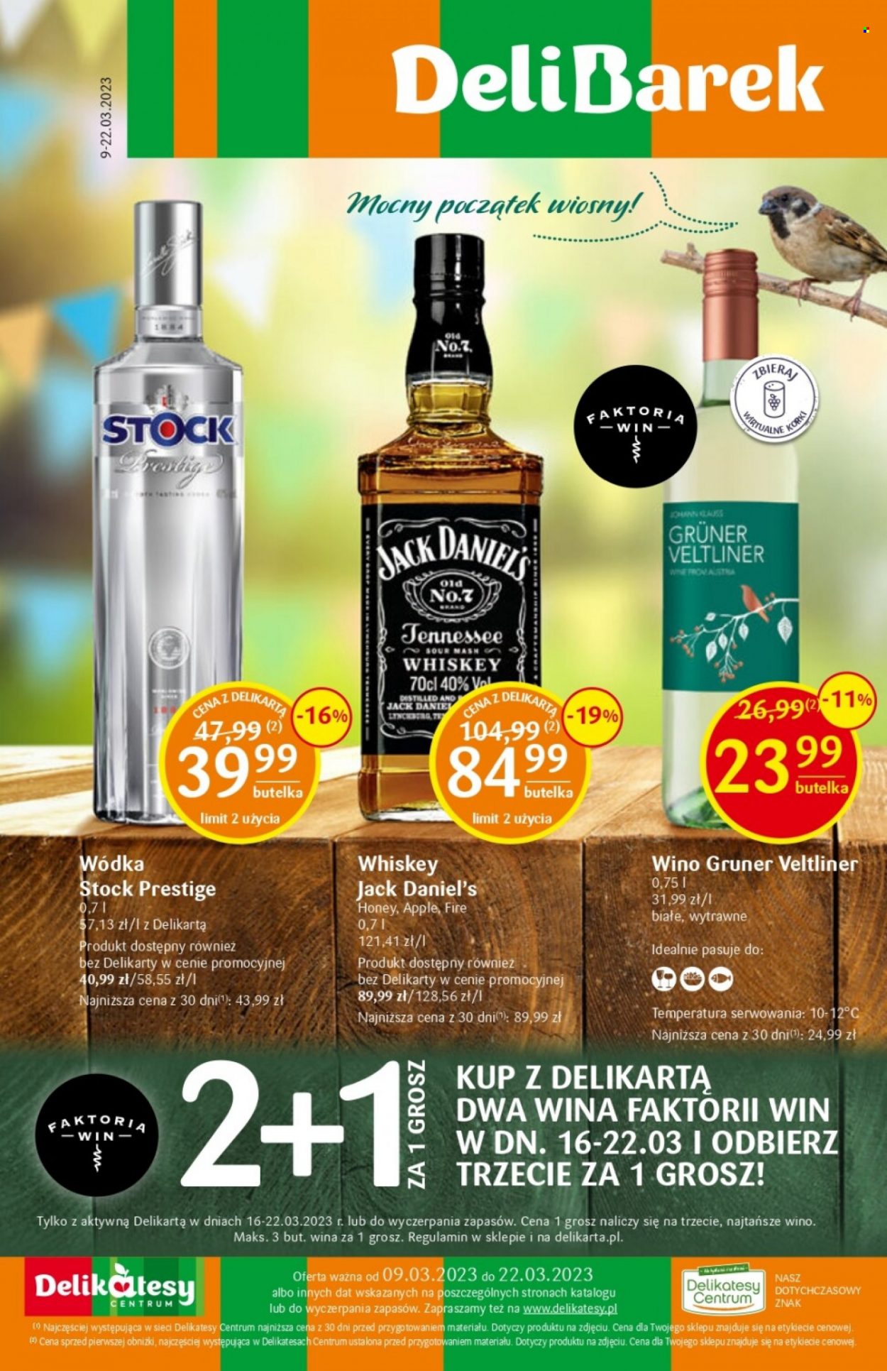 Gazetka Delikatesy Centrum - 9.03.2023 - 22.03.2023. Strona 1