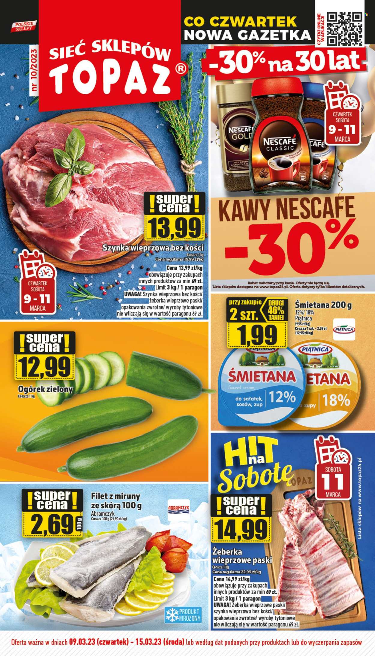 Gazetka Topaz - 9.03.2023 - 15.03.2023. Strona 1