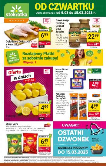 Gazetka Stokrotka Market - 9.03.2023 - 15.03.2023.