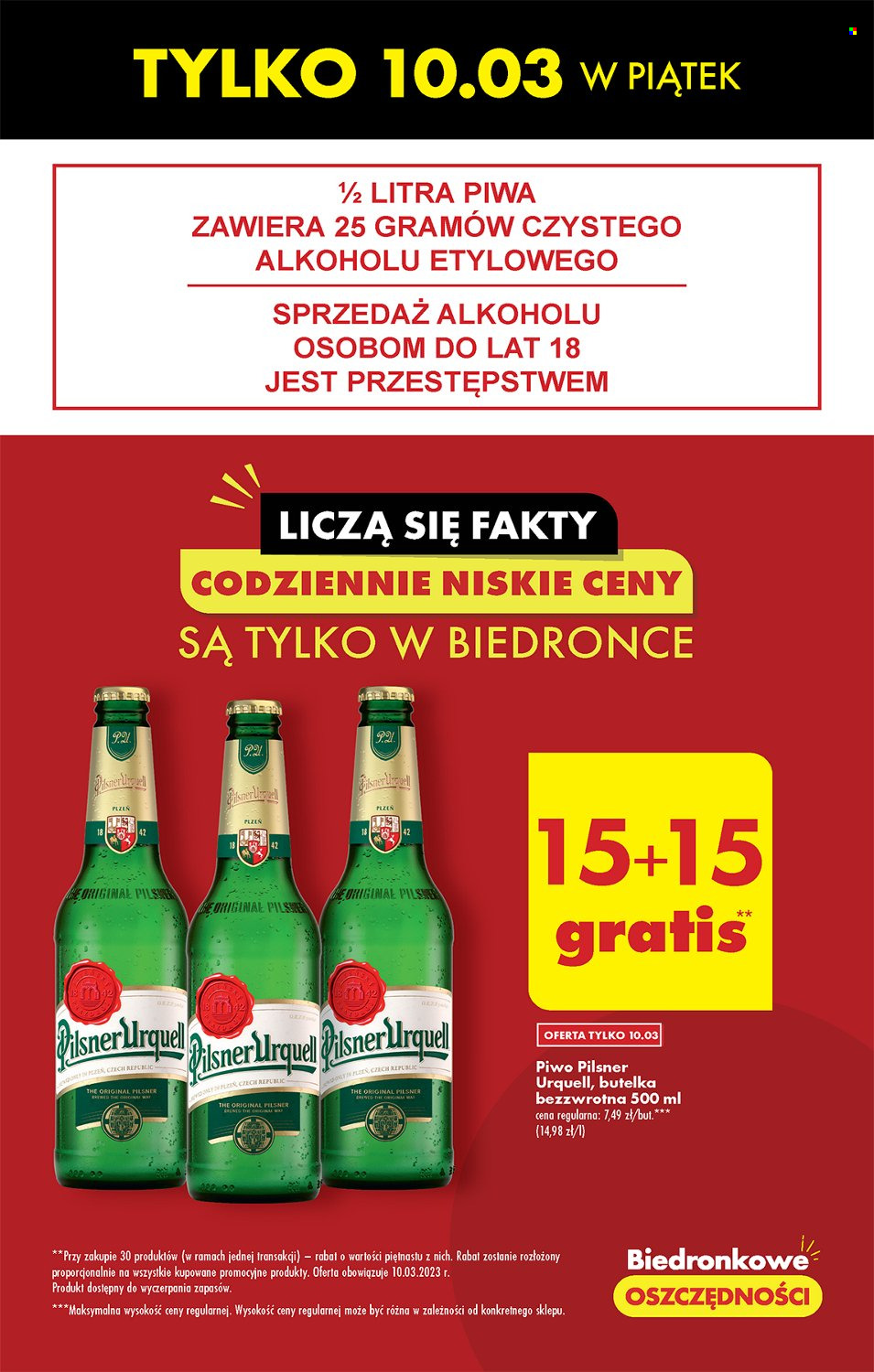 Gazetka Biedronka - 9.03.2023 - 15.03.2023. Strona 3