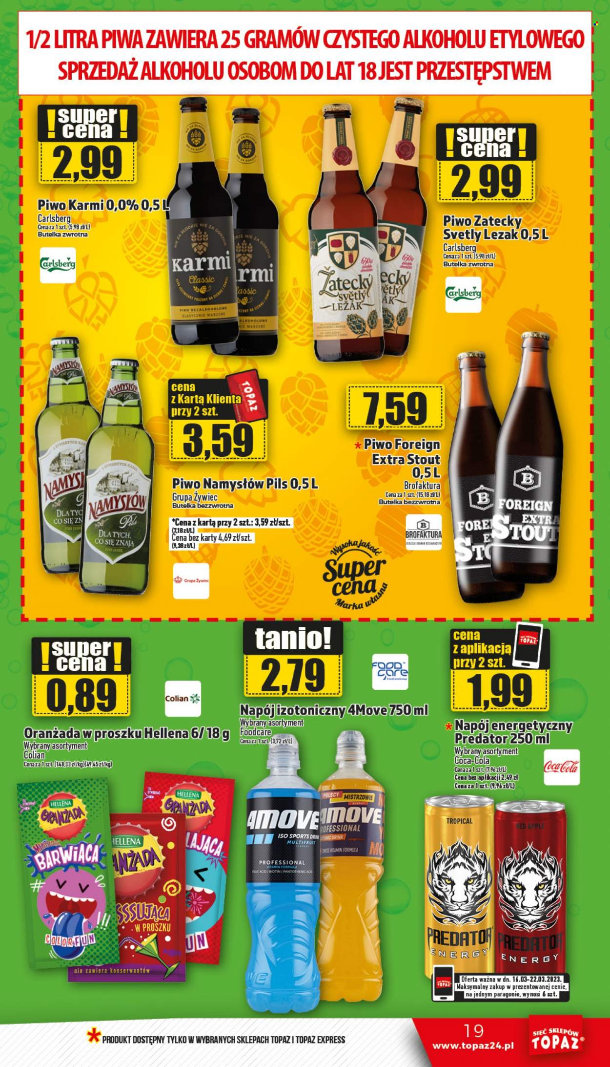 Gazetka Topaz - 16.03.2023 - 22.03.2023. Strona 19