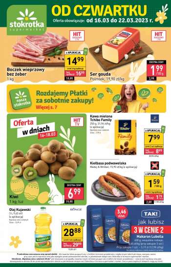 Gazetka Stokrotka Supermarket - 16.03.2023 - 22.03.2023.
