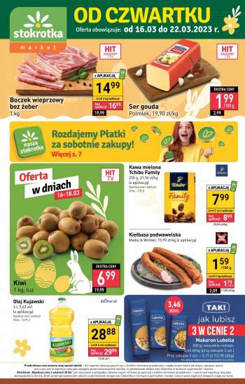 Gazetka Stokrotka Market - 16.03.2023 - 22.03.2023.