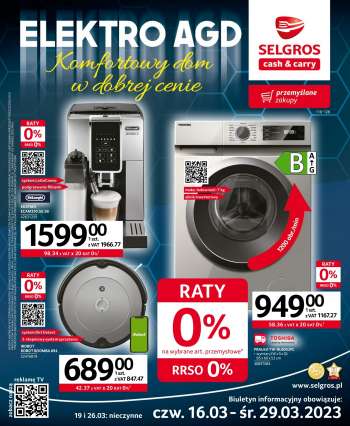 Gazetka Selgros - 16.03.2023 - 29.03.2023.