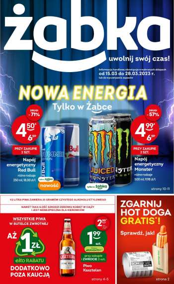 Gazetka Żabka - 15.03.2023 - 28.03.2023.