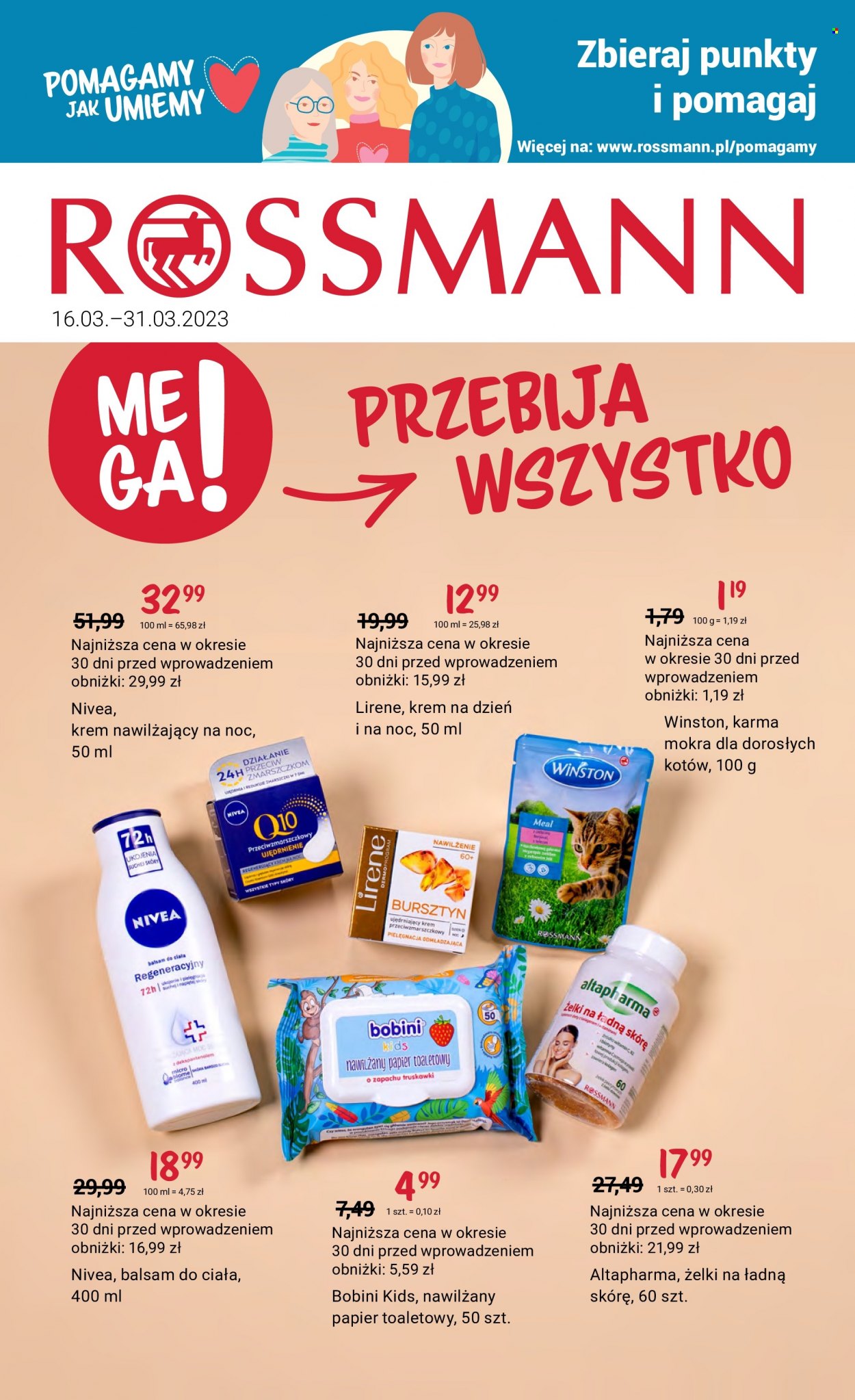 Gazetka Rossmann - 16.03.2023 - 31.03.2023. Strona 1