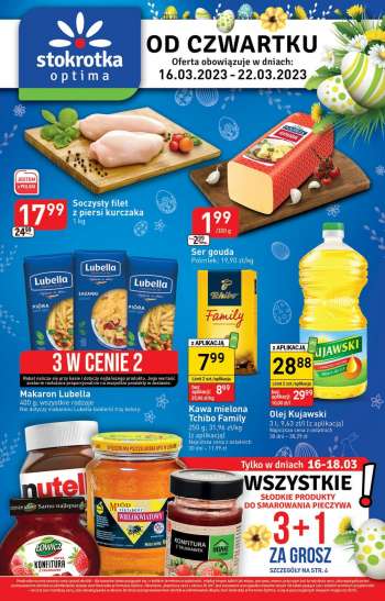 Gazetka Stokrotka Optima - 16.03.2023 - 22.03.2023.