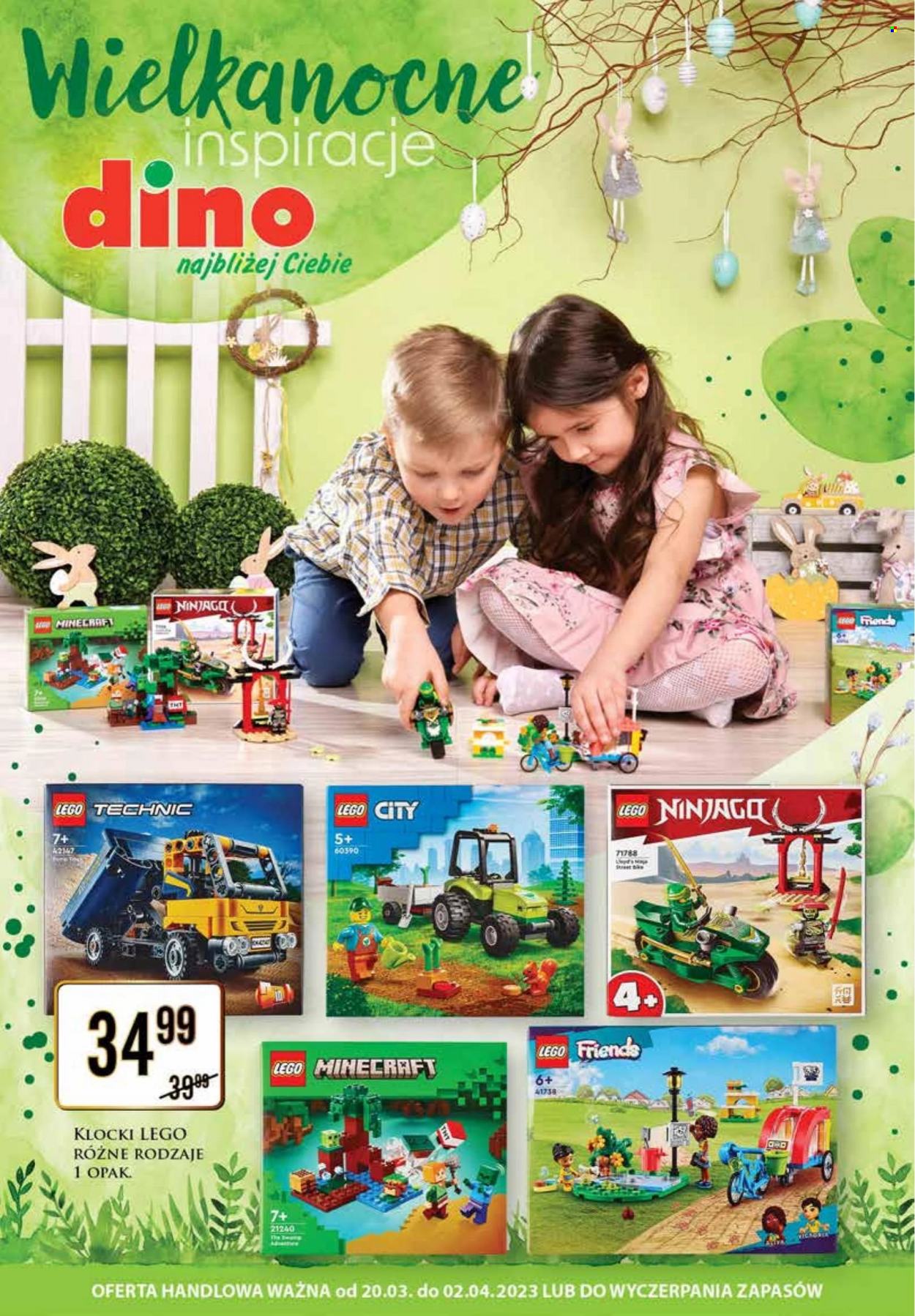 Gazetka Dino - 20.03.2023 - 2.04.2023. Strona 1