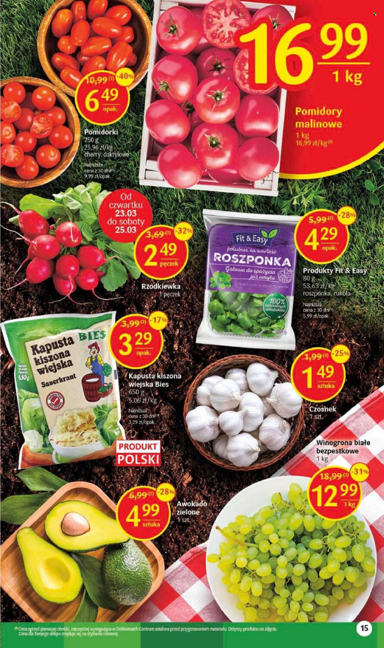 Gazetka Delikatesy Centrum - 23.03.2023 - 29.03.2023. Strona 15