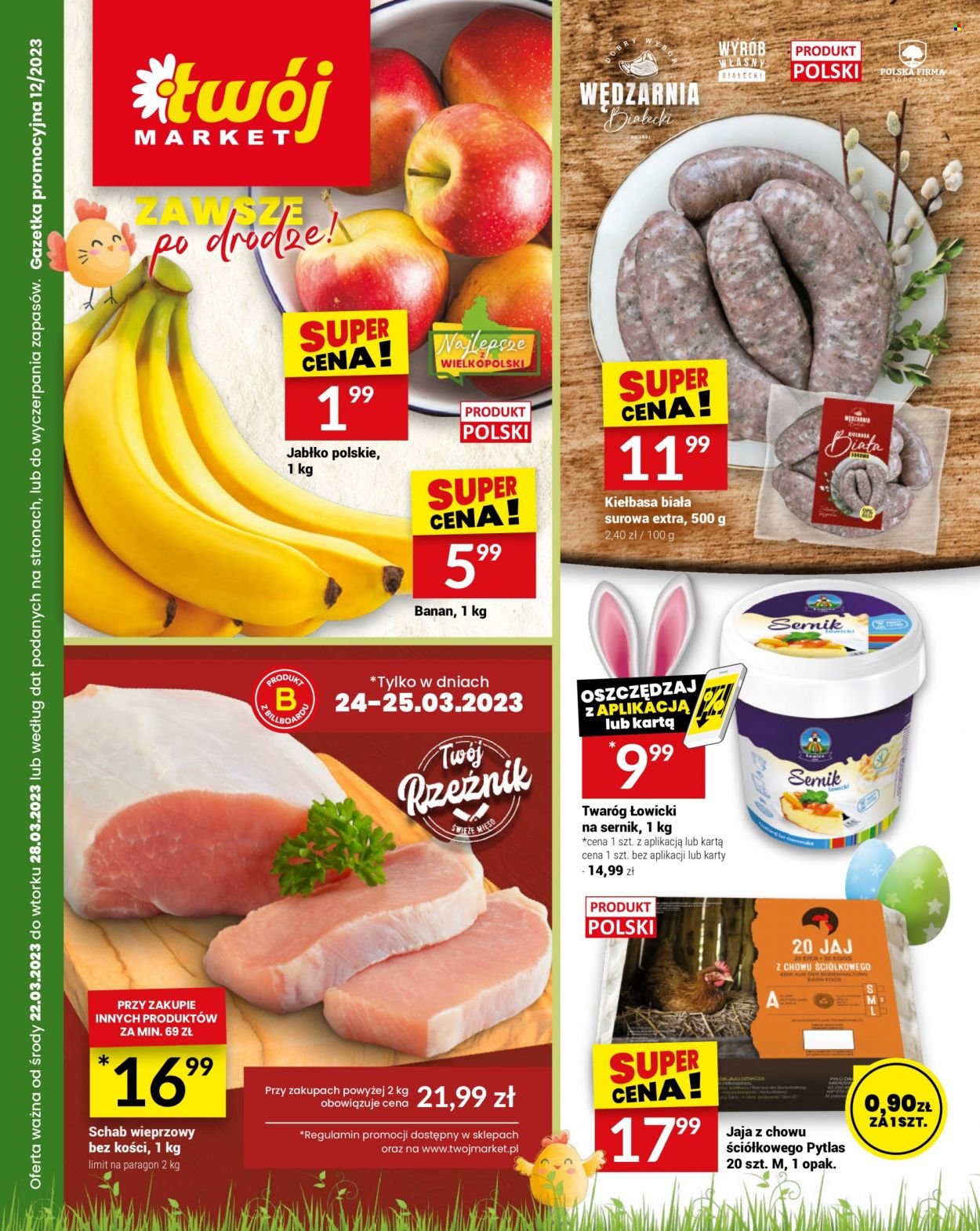 Gazetka Twój Market - 22.03.2023 - 28.03.2023. Strona 1