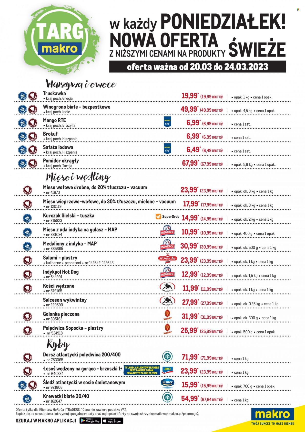 Gazetka Makro - 20.03.2023 - 24.03.2023. Strona 1