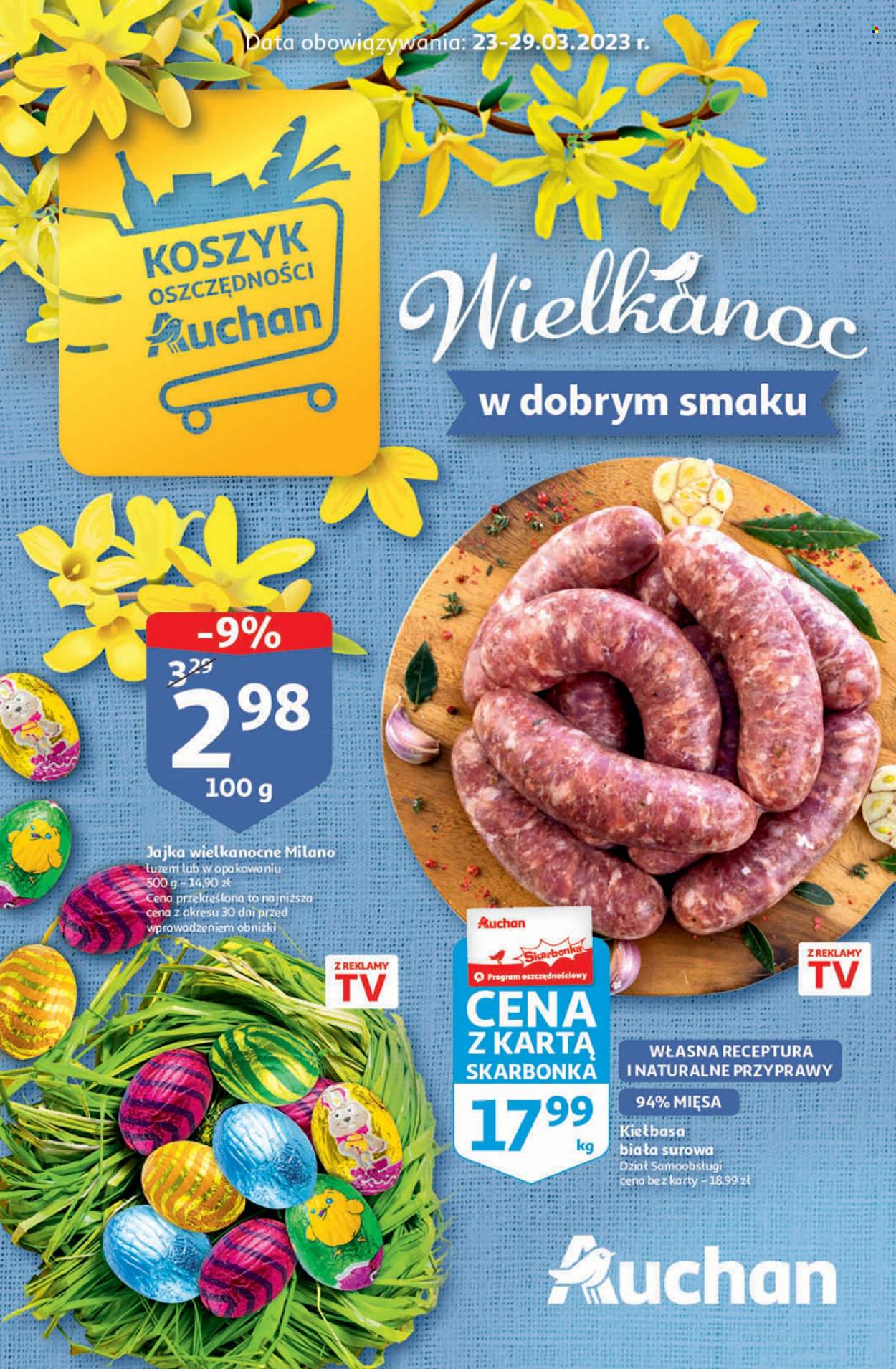 Gazetka Auchan - 23.03.2023 - 29.03.2023. Strona 1
