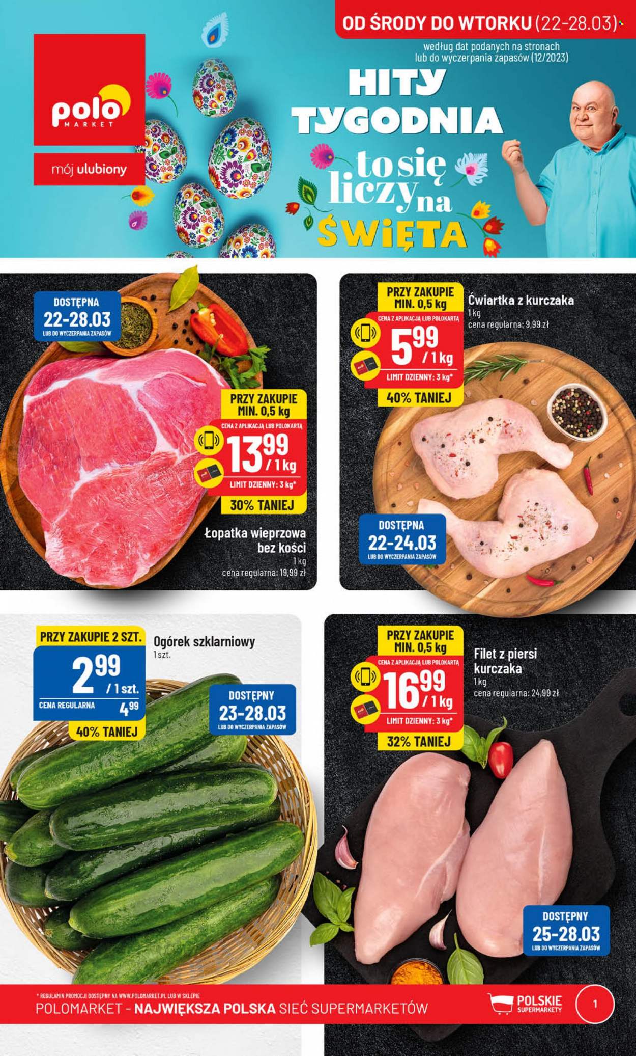 Gazetka Polomarket - 22.03.2023 - 28.03.2023. Strona 1