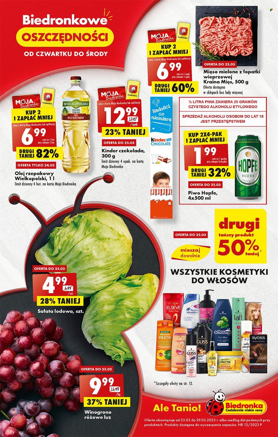 Gazetka Biedronka - 23.03.2023 - 29.03.2023. Strona 1