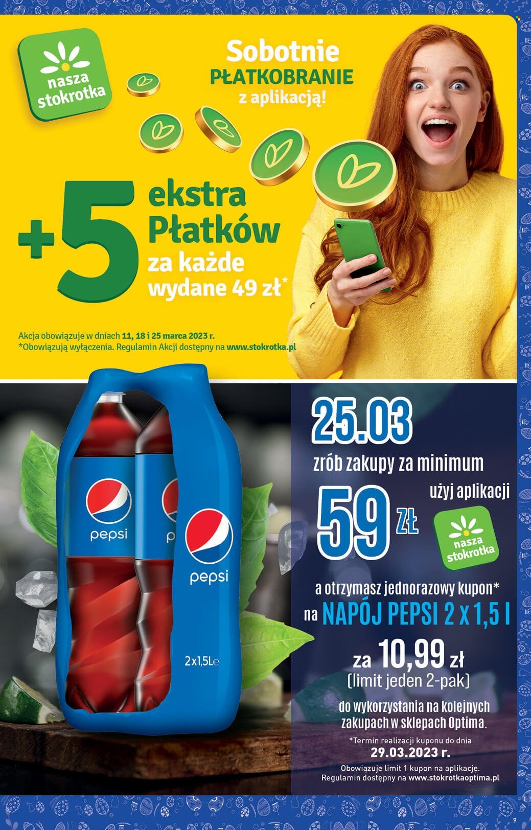 Gazetka Stokrotka Optima - 23.03.2023 - 29.03.2023. Strona 9