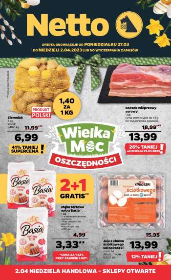 Gazetka Netto - 27.03.2023 - 2.04.2023.