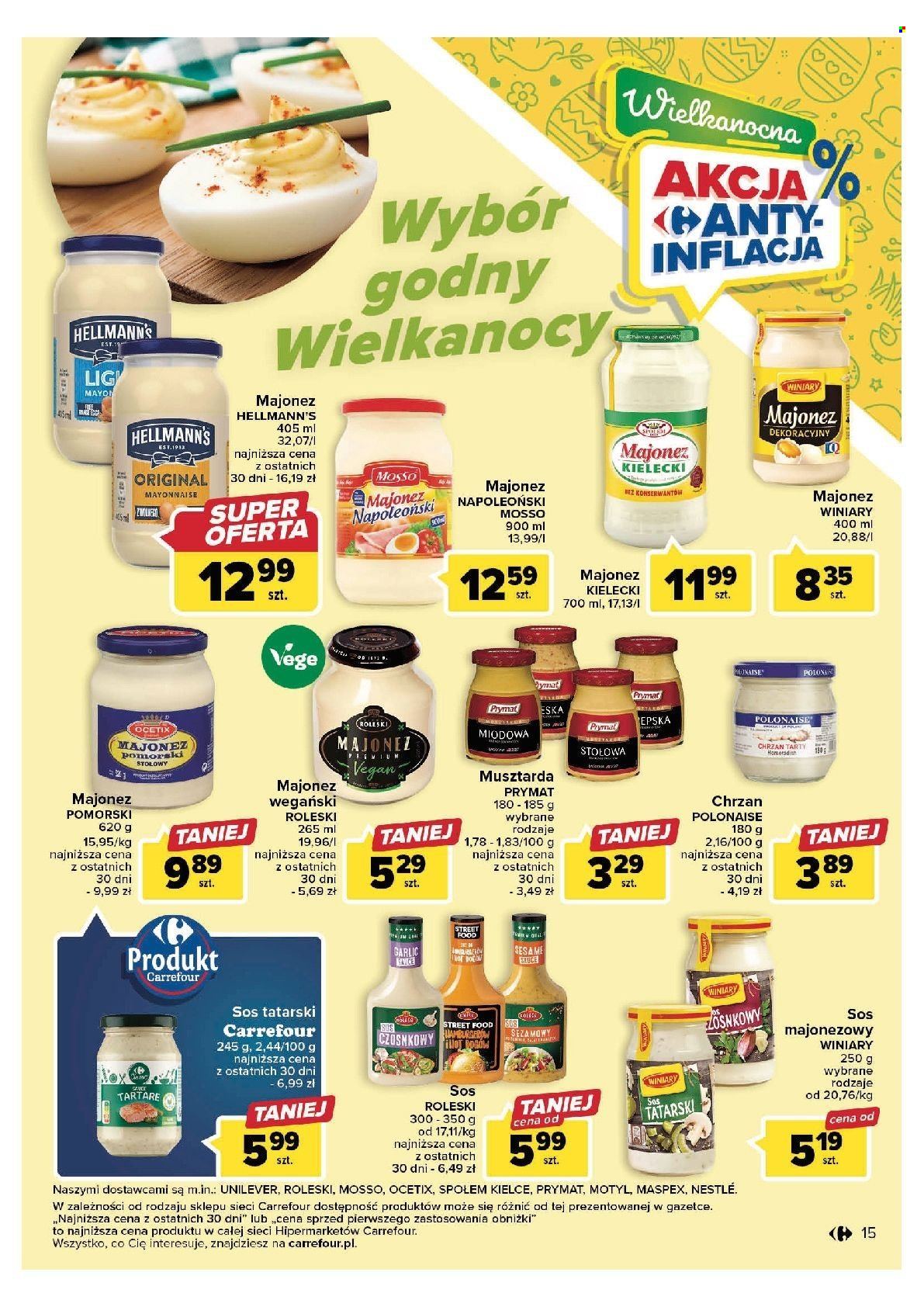 Gazetka Carrefour - 28.03.2023 - 2.04.2023. Strona 15