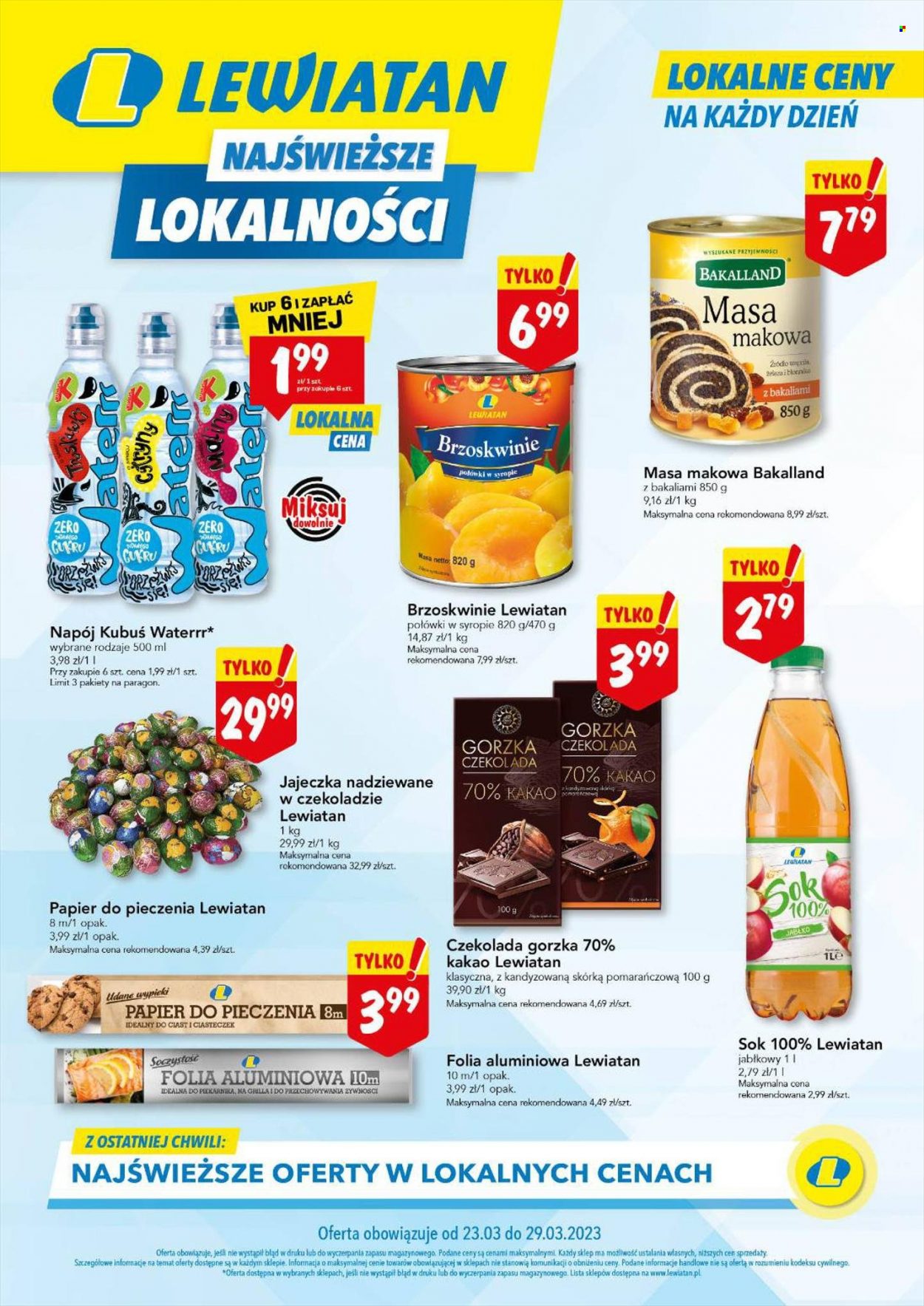 Leták Lewiatan - 23.3.2023 - 29.3.2023. Strana 1