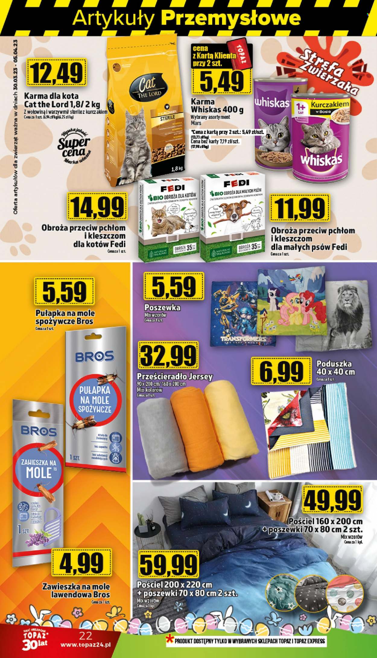 Gazetka Topaz - 30.03.2023 - 5.04.2023. Strona 22