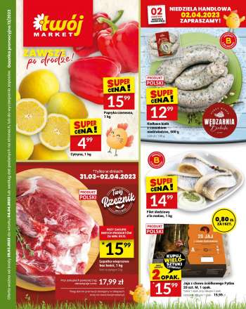 Gazetka Twój Market - 29.03.2023 - 4.04.2023.
