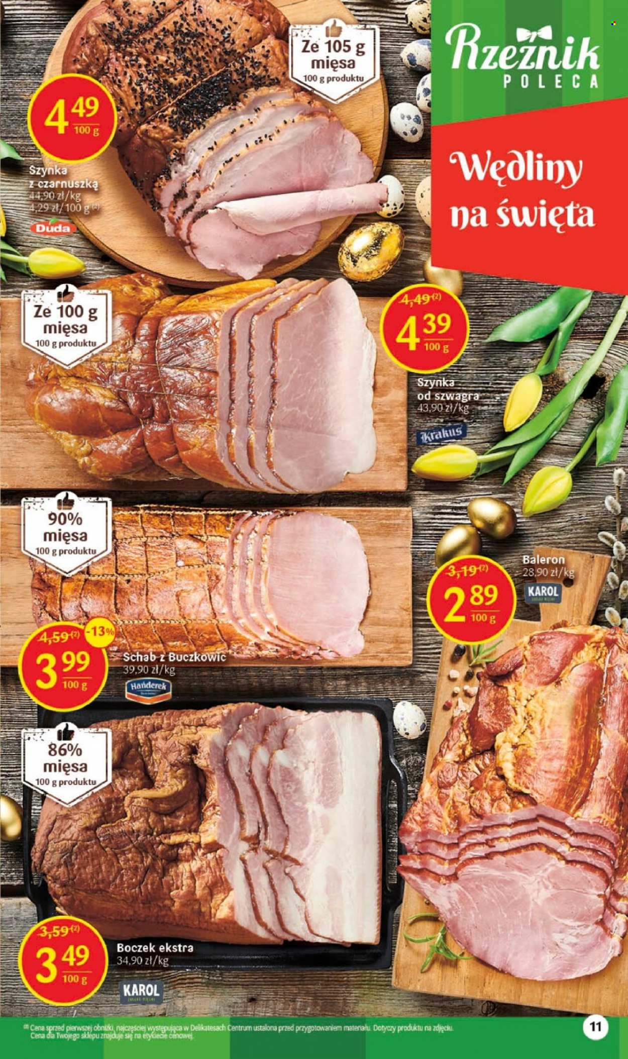 Gazetka Delikatesy Centrum - 30.03.2023 - 8.04.2023. Strona 11