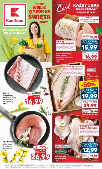 Leták Kaufland - 30.3.2023 - 4.4.2023.