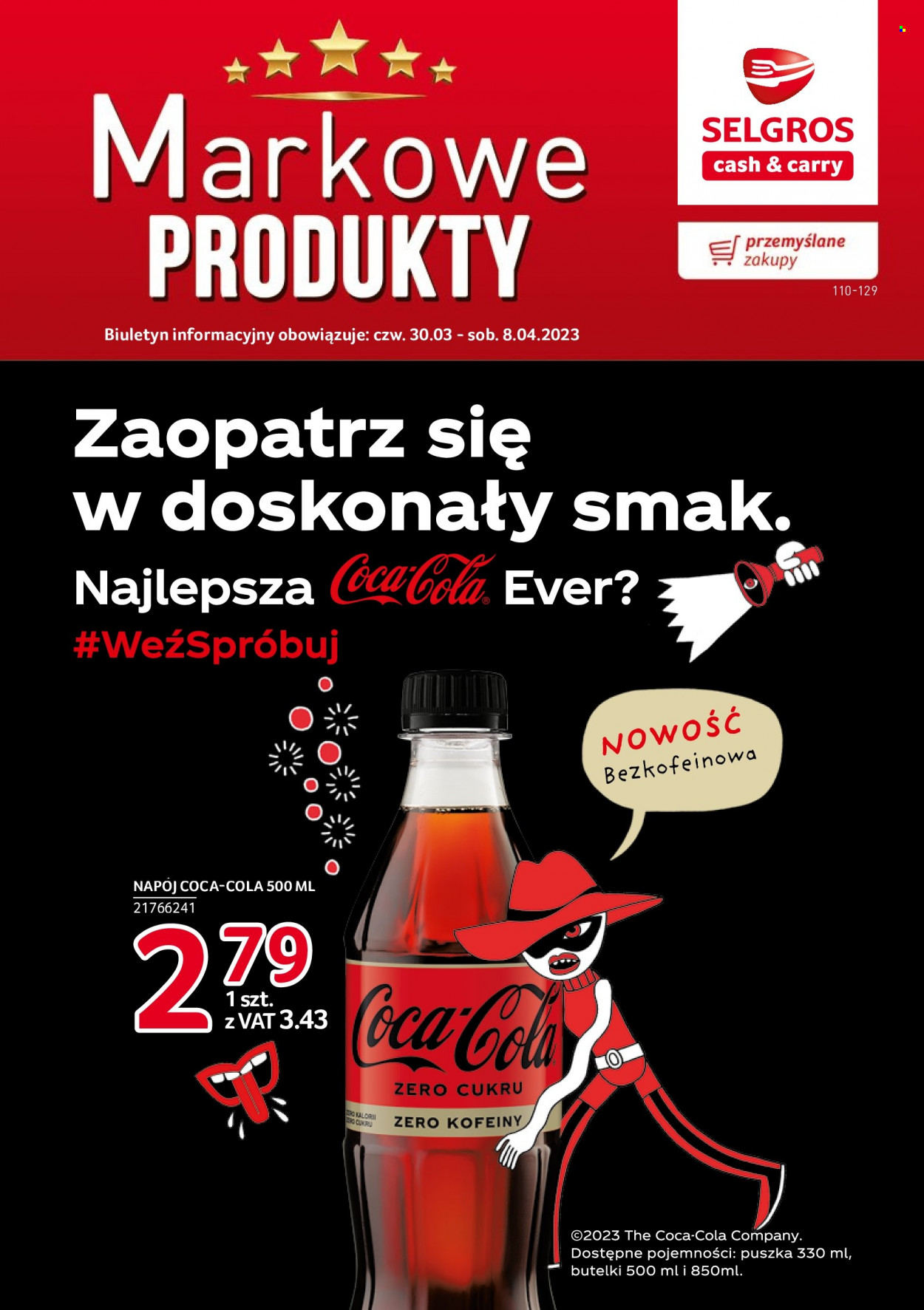 Gazetka Selgros - 30.03.2023 - 8.04.2023. Strona 1