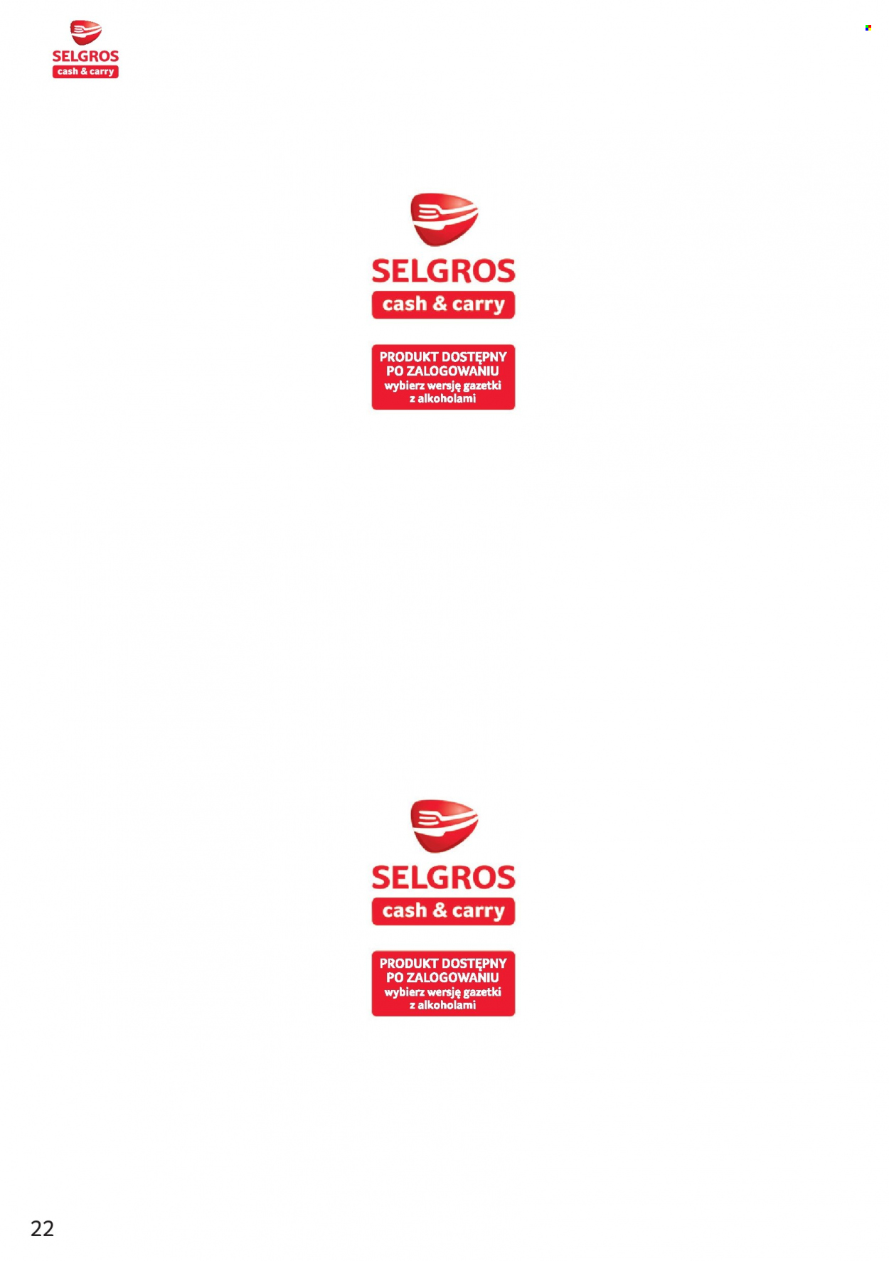 Gazetka Selgros - 30.03.2023 - 8.04.2023. Strona 22