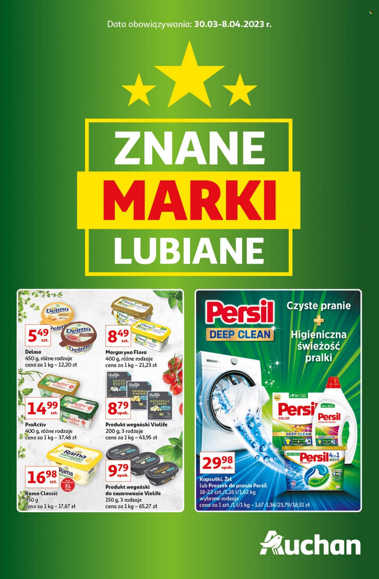 Gazetka Auchan - 30.03.2023 - 8.04.2023. Strona 1