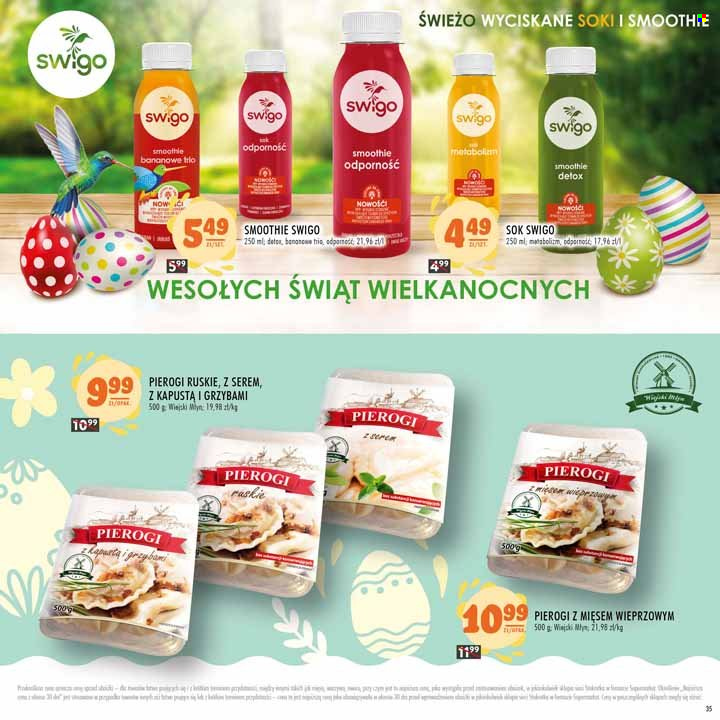 Gazetka Stokrotka Supermarket - 30.03.2023 - 12.04.2023. Strona 35