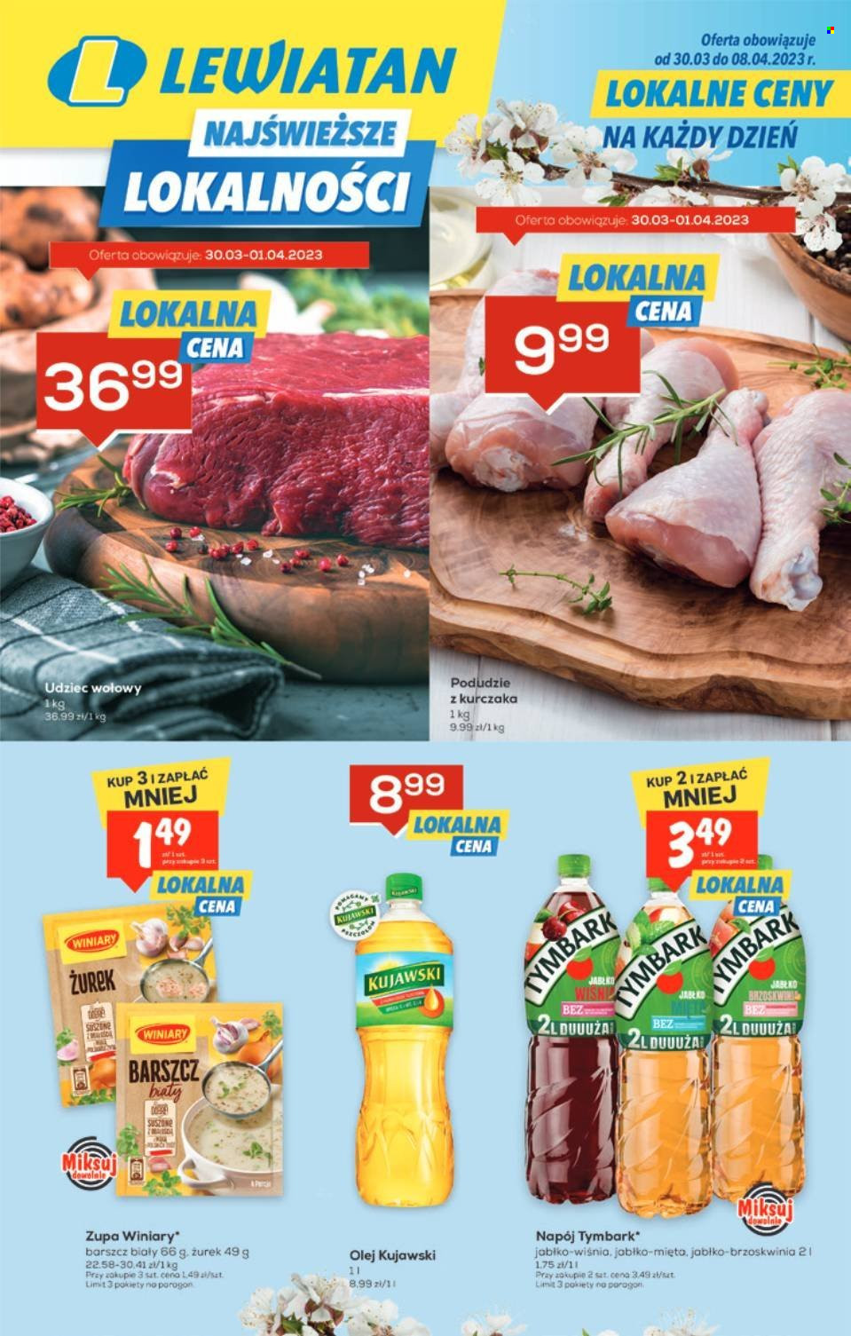 Gazetka Lewiatan - 30.03.2023 - 8.04.2023. Strona 1