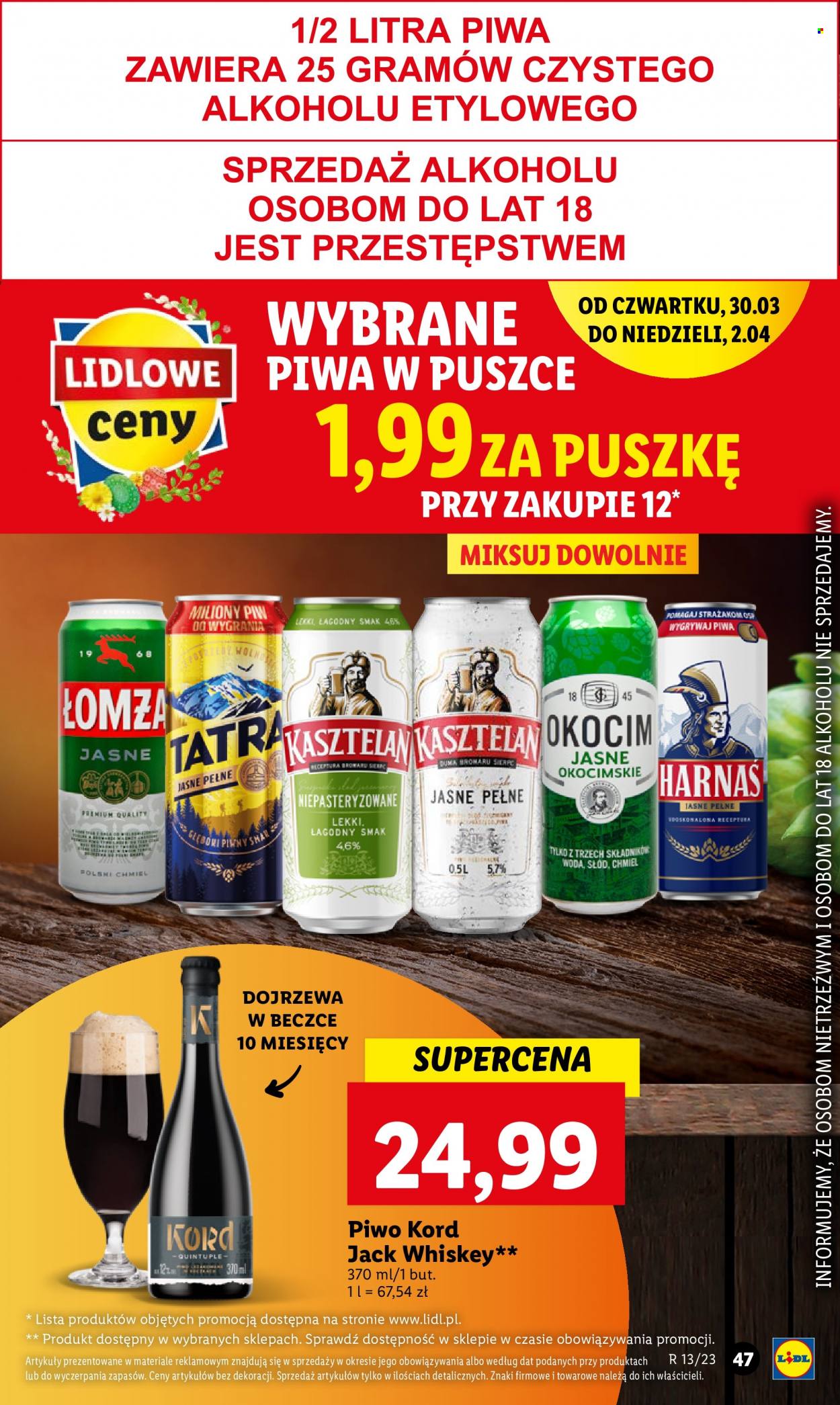 Gazetka Lidl - 30.03.2023 - 2.04.2023. Strona 47